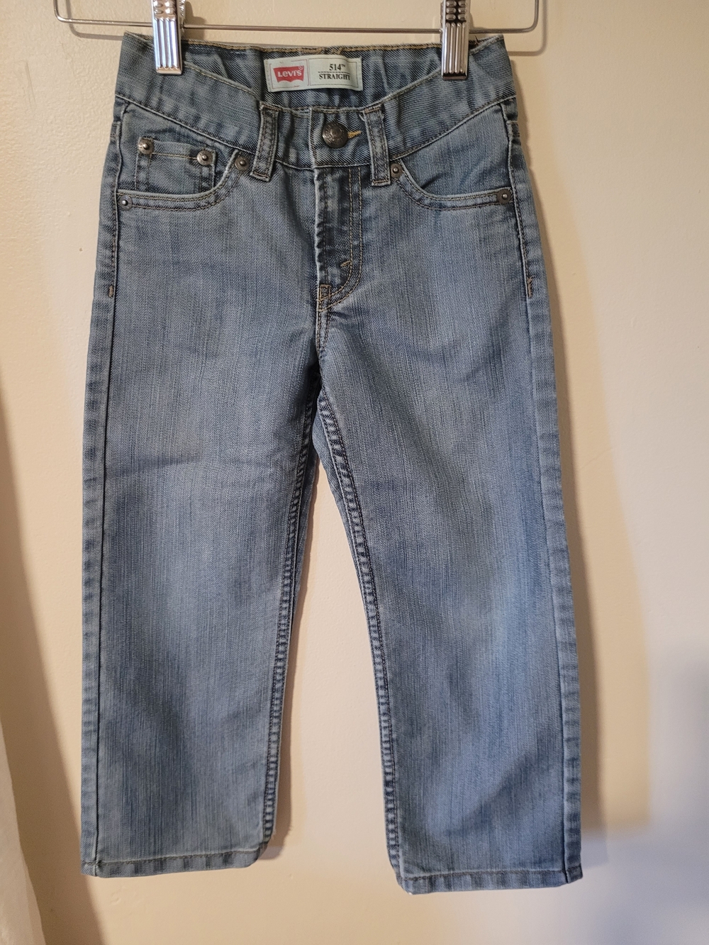 Levi's Boys Light Blue Straight Leg Jeans